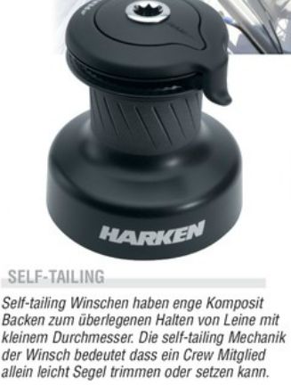 20-1STP Harken Performa Alu 1gang ST-Win - zum Schließen ins Bild klicken