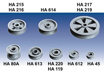 Rolle 6x15mm plan gelagert Acetal HA45