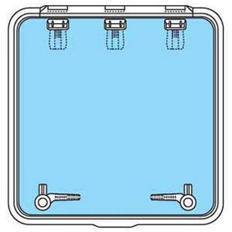 Lewmar Luk 70 Ocean 694x694mm o Flansch