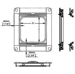 Skyscreen RollerRec 20 347x202mm Einbau