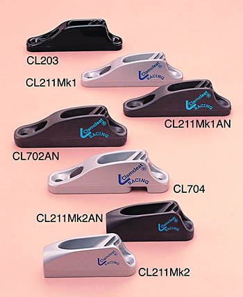 CL 211AN-I Clamcleat Mk1 3-6mm alu - zum Schließen ins Bild klicken