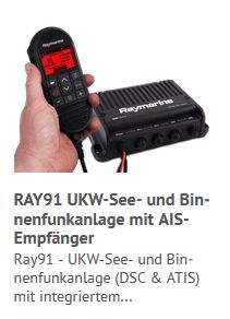 Raymarine Ray91 Funkgerät DSC ATIS/AIS/P