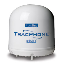 KVH TracPhone Fleet One kompakt 10mKabel - zum Schließen ins Bild klicken