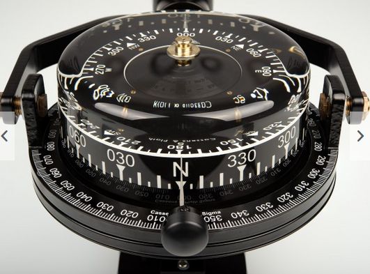 Kompass Sigma 5°schwarz B+C K-Kompensier