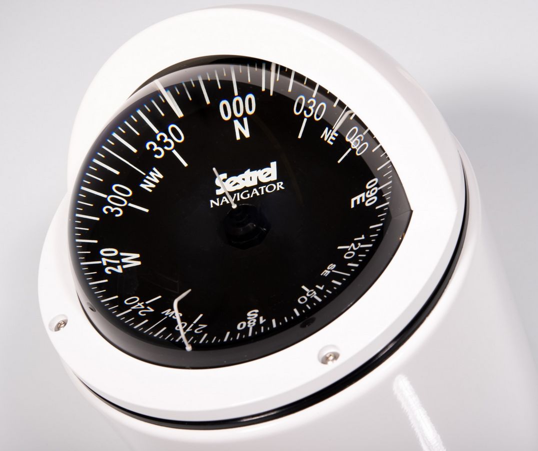 Kompass Sestrel Navigator Aufbau weiß