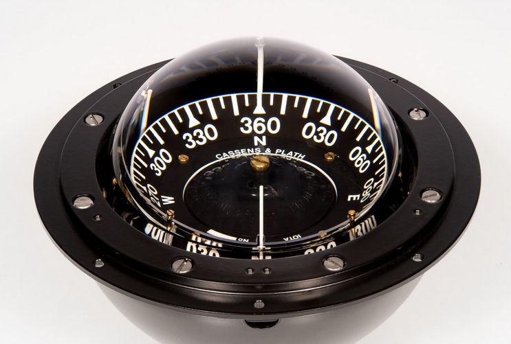 Kompass Iota/1 Einbau Gehäuse schwarz