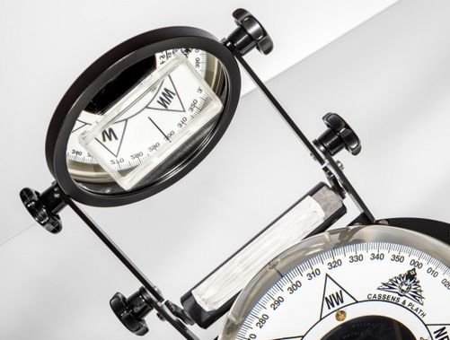 Kompass Beta/4 Einbau weiß 1°-Teilung