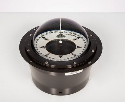 Kompass Delta/1 Einbau schwarz 2°Teilung
