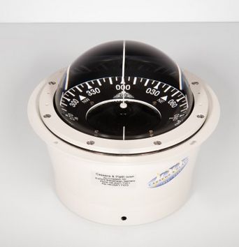 Kompass Delta/1 Einbau weiß 5°-Teilung