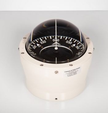 Kompass Delta/2 Aufbau weiß 5°-Teilung