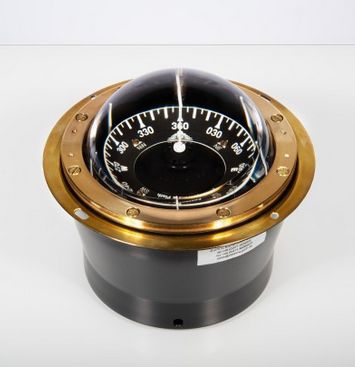 Kompass Zeta/1 Einbau messing 5°-Teilung