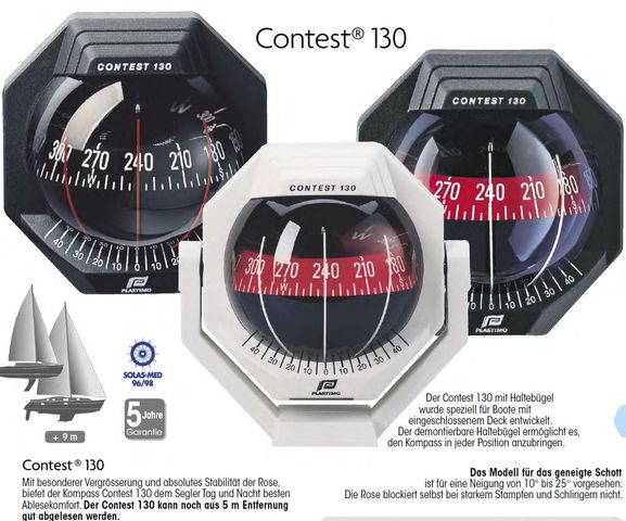 Kompass Contest 130 schwarz 10-25°Schott