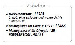 Deckeinbausatz für Olympic 135