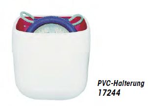 Halterung 17244 PVC weiß für Iris 50