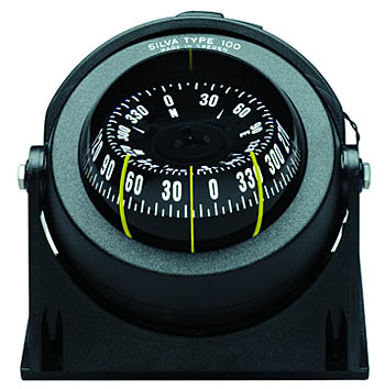 Kompass Silva 100NBC/FBC schwarz Aufbau