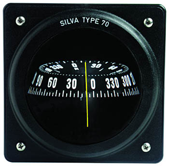 Kompass Silva 70P schwarz Einbau