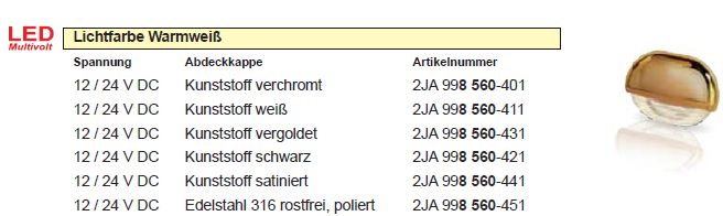 Easy Fit Kst chrom 45x31mm LED warmweiß