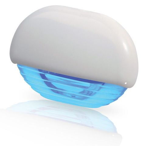Easy Fit Kst weiß 45x31mm LED blau - zum Schließen ins Bild klicken