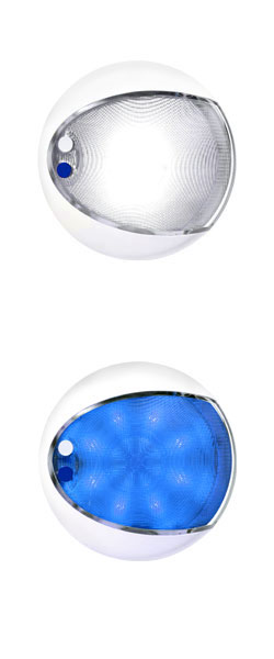 Euro LED Touch130 schwarz LED weiß/blau - zum Schließen ins Bild klicken