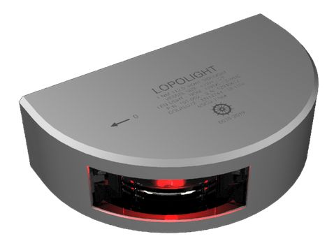 Lopolight 101-002 -12m Backbord alu Lopolight 101-002 -12m Backbord alu