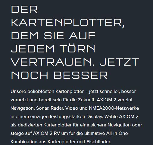 Axiom2 12" MultiDisplay RV 3D ohne Geber