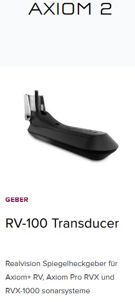 Axiom2 9" MultDis RealVis3D +RV100Heckge