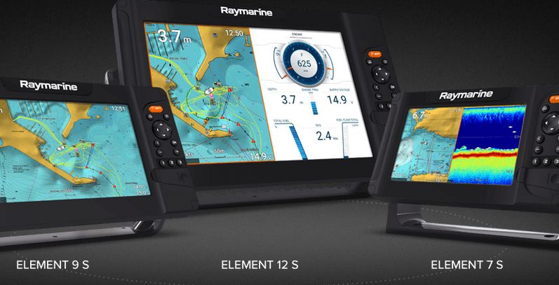 Raymarine Element 12"S Plotter/Chirp/WiF