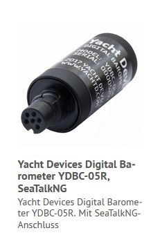 YachtDevices Barometer YDBC-05R SeaTalNG