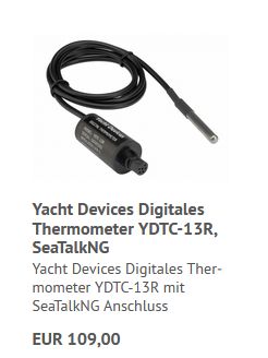 YachtDevices Thermometer YDTC-13R