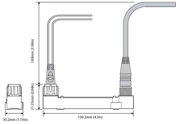 Raymarine ECI-100 Motor&Steuerungsinterf