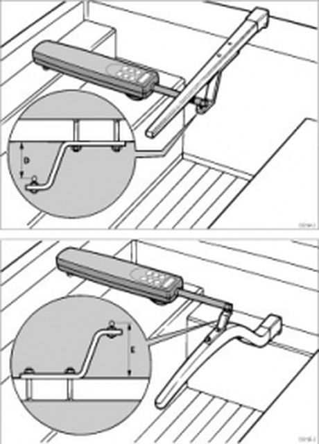 Pinnenausgleichsbügel 100mm verstärkt