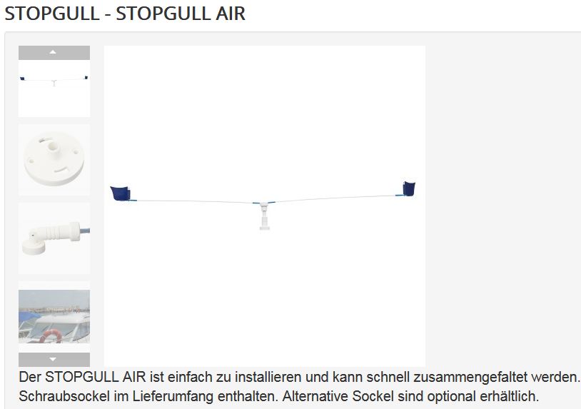 Stopgull Air Möwenschrecken 185cm