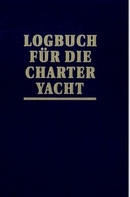 Logbuch für die Charter-Yacht blau