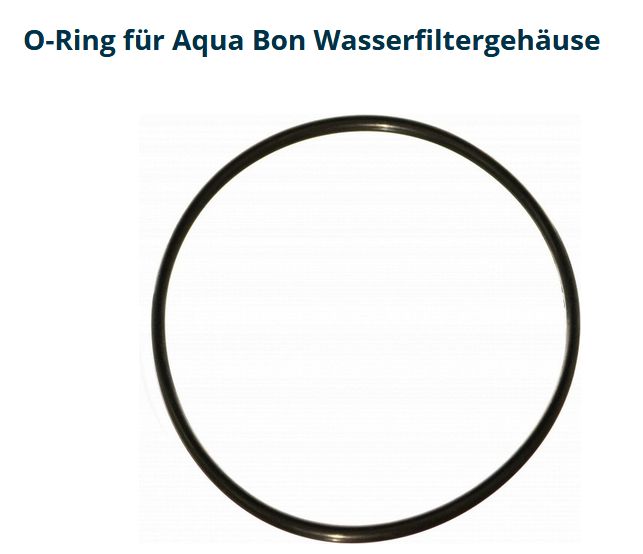 O-Ring für Aqua Bon Wasserfiltergehäuse