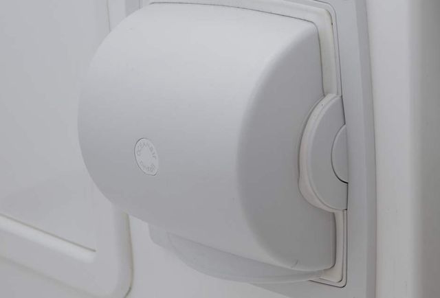 WC-Papierhalter Dryroll weiß wasserdicht - zum Schließen ins Bild klicken