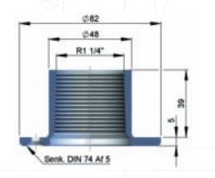 Einfüllstutzen Benzin Deckel grün bleifr