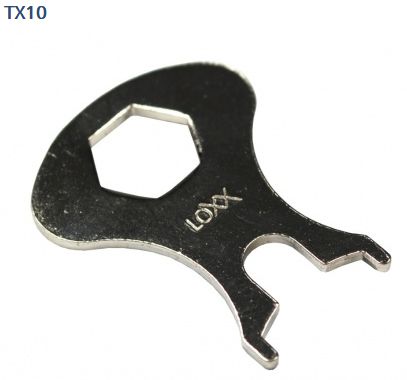 Loxx Schlüssel TX Ober/Unter/Schraubteil