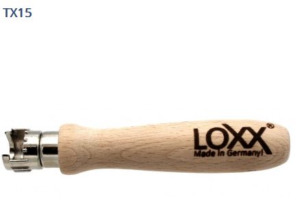 Loxx Schlüssel TX15 Holzgriff f Untertei