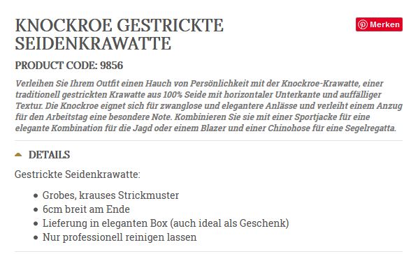 Krawatte Dubarry Knockroe olive 100%Seid