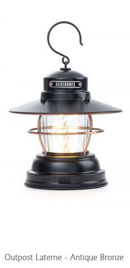 Lampe Barebones Outpost LED 1043 Bronze