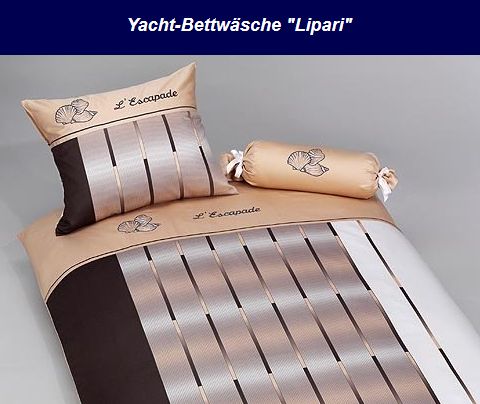 Yacht-Kissenbezug "LIPARI" 40x80cm