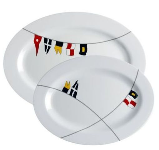 Regatta 2 Platten Melamine 30x22/35x25cm - zum Schließen ins Bild klicken