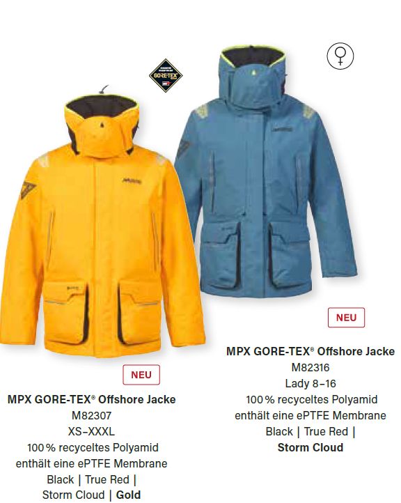 MPX Offshore Jacke 82307 XS stormcloud