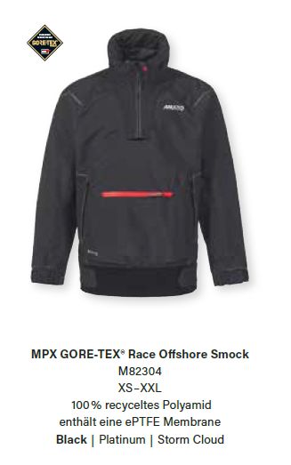 MPX Offshore RACE Smock 82304 S black