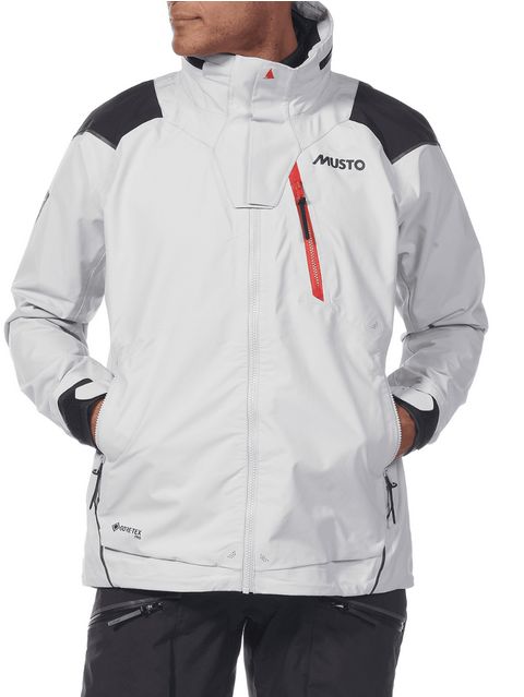 MPX Gore-Tex Race Jacke 82310 M platin - zum Schließen ins Bild klicken