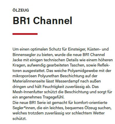 BR1 Channel Jacke 82399 M black