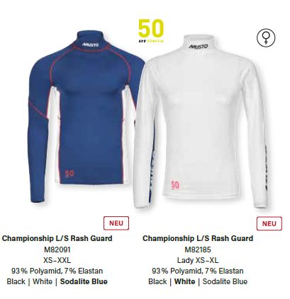 Championship W Rash Guard 82185 8 white