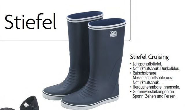 Gummistiefel Plastimo Cruising 37 blau