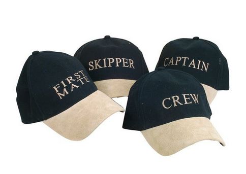 Kappe Crew navy/beige