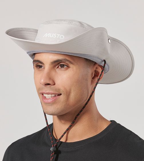 Fast Dry Brimmed Hat M platinum 86129